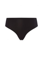 Mey Stringi z wysokim stanem Kobiety czarny jednolity, S. Czarne stringi damskie Mey, s, bez wzorów. Za 99.95 zł.