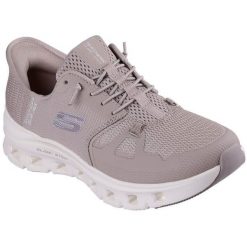 Buty sportowe damskie Skechers Glide step Pro. Fioletowe obuwie sportowe damskie Skechers, bez wzorów. Za 490.00 zł.