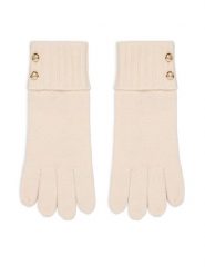 LAUREN RALPH LAUREN Rękawiczki 454P04468003 Kremowy. Białe szaliki i chusty damskie Lauren Ralph Lauren, bez wzorów, z dzianiny. Za 329.99 zł.