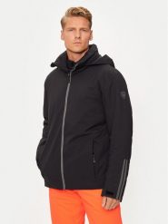 Rossignol Kurtka narciarska Strawpile RLNMJ11 Czarny Regular Fit. Czarne kurtki sportowe męskie Rossignol, na zimę, l, bez wzorów, z syntetyku, narciarskie. Za 939.99 zł.
