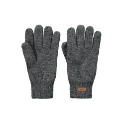 Rękawice Barts Haakon. Brązowe rękawiczki męskie Barts, bez wzorów, z polaru, klasyczne. Za 150.00 zł.