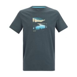 T-shirt Męski Breezed Z Grafiką. Niebieskie koszulki sportowe męskie Regatta, m, bez wzorów, sportowe, bez kołnierzyka. Za 76.99 zł.