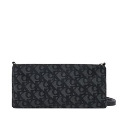 Torebka Calvin Klein Jeans. Czarne torebki do ręki damskie Calvin Klein Jeans, bez wzorów, z jeansu, wizytowe, bez dodatków. Za 159.99 zł.