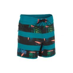Spodenki BBS 500 Flower JR. Niebieskie szorty dla chłopców OLAIAN. Za 49.99 zł.