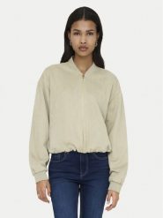 ONLY Kurtka bomber Mavi 15364101 Beżowy Regular Fit. Brązowe kurtki damskie Only, l, bez wzorów, z syntetyku, bez kaptura. Za 229.99 zł.