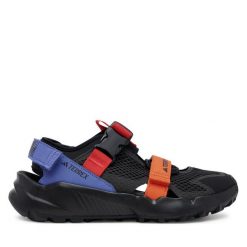 Sandały adidas. Czarne sandały męskie Adidas, bez zapięcia. Za 399.99 zł.