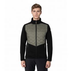 Męska kurtka hybrydowa Aulp CHAUN. Szare kurtki męskie Aulp, m, bez wzorów, bez kaptura. W wyprzedaży za 269.99 zł.