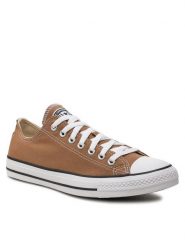 Converse Trampki Chuck Taylor All Star A06564C Brązowy. Brązowe trampki i tenisówki damskie Converse, bez wzorów, z materiału, retro, bez zapięcia. Za 199.99 zł.