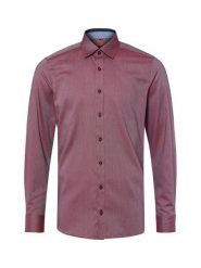 Finshley & Harding koszula biznesowa Mężczyźni Slim Fit Bawełna czerwony, 37. Czerwone koszule męskie Finshley & Harding, m, bez wzorów, z bawełny, biznesowe, bez kołnierzyka, bez ramiączek. Za 159.95 zł.