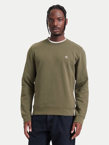 Calvin Klein Jeans Bluza LV04RG275G Khaki Regular Fit. Brązowe bluzy męskie Calvin Klein Jeans, m, bez wzorów, z jeansu, bez kaptura. Za 329.99 zł.