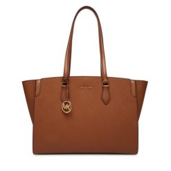 Torebka MICHAEL Michael Kors. Brązowe torebki do ręki damskie MICHAEL Michael Kors, bez wzorów, bez dodatków. Za 1,299.00 zł.