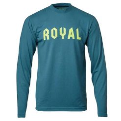Koszulka z długim rękawem Royal Core Corp. Niebieskie bluzki z długim rękawem męskie SELLE ROYAL, l, bez wzorów, z materiału, bez kołnierzyka. Za 155.50 zł.