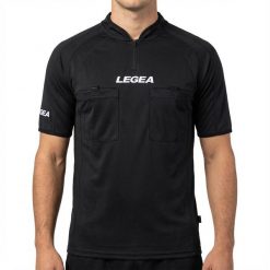 Mężczyzna Piłka Nożna Koszulka Treningowa Czarny-Model Drive MC Senior. Czarne koszulki sportowe męskie Legea, m, bez wzorów, z materiału, bez kołnierzyka, bez ramiączek, na fitness i siłownię. Za 52.00 zł.