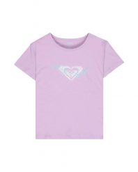 Koszulka z krótkim rękawem dla Dziewczynki LILYREGULAR NIGHT Fioletowy. Fioletowe t-shirty i topy dla dziewczynek Roxy, bez wzorów, z bawełny, bez ramiączek. Za 74.99 zł.