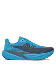 New Balance Buty do biegania FuelCell Rebel v5 MFCX9SG Niebieski. Niebieskie buty sportowe męskie New Balance, z materiału, bez zapięcia, do biegania. Za 699.99 zł.