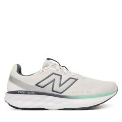 Buty do biegania New Balance. Szare buty sportowe męskie New Balance, bez zapięcia, do biegania. Za 299.99 zł.