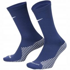 Skarpety Treningowe Nike DRI-FIT Strike. Niebieskie skarpety męskie Nike, bez wzorów, z bawełny. Za 64.35 zł.