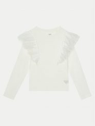 OVS Bluzka 2135810 Écru Regular Fit. Bluzki dla dziewczynek OVS, bez wzorów, z bawełny, bez ramiączek. Za 49.99 zł.