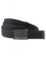 Pasek męskie DC Shoes Web Belt. Czarne paski damskie DC Shoes, bez wzorów, z materiału. Za 190.00 zł.