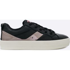 Napapijri - Buty Dahlia. Szare obuwie sportowe damskie Napapijri, z gumy. W wyprzedaży za 239.90 zł.