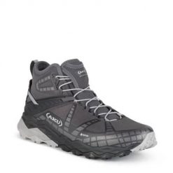 Buty trekkingowe męskie Aku Flyrock Gtx. Szare trekkingi męskie Aku, za kostkę, trekkingowe, gore-tex. Za 873.00 zł.