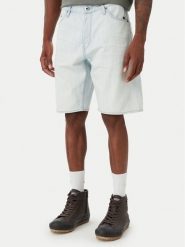 G-Star Raw Szorty jeansowe Dakota D24411-E352 Niebieski jasny Regular Fit. Niebieskie szorty męskie G-Star, m, bez wzorów, z bawełny, retro. Za 223.99 zł.
