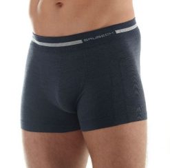 Brubeck Bokserki męskie Comfort Wool granatowe r. XL (BX10430). Bokserki męskie Brubeck, m, bez wzorów. Za 98.14 zł.