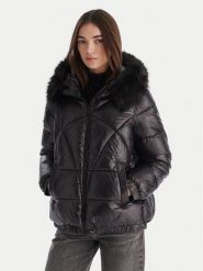 Geox Kurtka zimowa Backsie W5628S T3121 F9000 Czarny Oversize. Czarne kurtki damskie Geox, na zimę, s, bez wzorów, z syntetyku, bez kaptura. Za 1,259.00 zł.