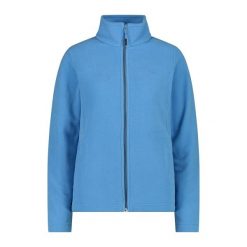 Damski polar CMP. Niebieskie bluzy sportowe damskie CMP, s, bez wzorów, z polaru, bez kaptura, narciarskie. Za 340.00 zł.