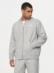 New Balance Bluza Essentials MJ41501 Szary Regular Fit. Szare bluzy męskie New Balance, m, bez wzorów, z bawełny, bez kaptura. Za 219.99 zł.