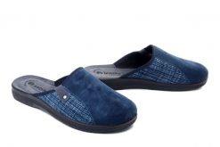 Inblu DG-21 004 granatowy, klapki damskie. Niebieskie klapki damskie Inblu, bez wzorów, bez obcasa. Za 63.74 zł.