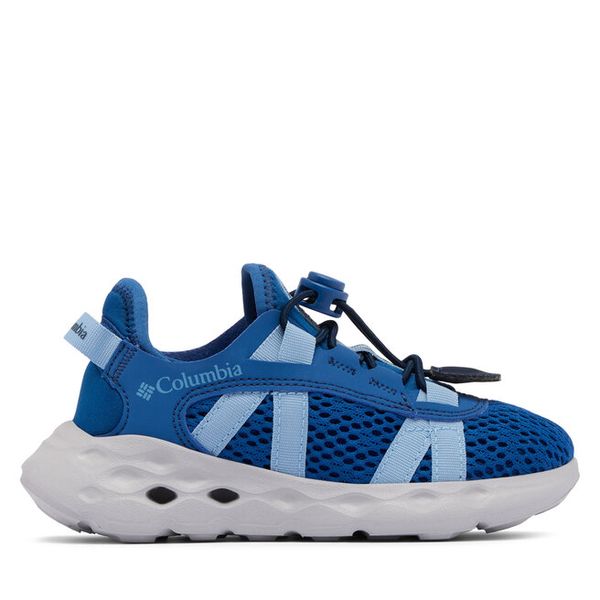 Buty do sportów wodnych Columbia. Niebieskie kalosze chłopięce Columbia, bez wzorów. Za 179.99 zł.