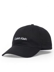 Calvin Klein Czapka z daszkiem Titlecase Embroidery LV04D5003G Czarny. Czarne rękawiczki męskie Calvin Klein, bez wzorów, z bawełny. Za 169.99 zł.