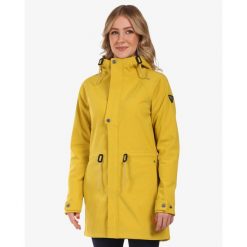 Damski płaszcz softshell Kilpi LASIKA-W. Czarne kurtki damskie Kilpi, l, bez wzorów, z softshellu, bez kaptura. Za 422.05 zł.