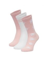 Kappa Skarpety długie CEO_KR_SUPERT_SS26(3-PACK) Kolorowy. Skarpety damskie Kappa, bez wzorów, z bawełny. Za 39.99 zł.