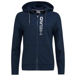 Bluza z kapturem damska Club Greta. Czarne bluzy damskie Head, xl, bez wzorów, z bawełny, z kapturem. Za 297.55 zł.