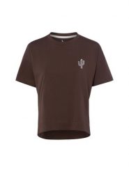 Marie Lund Koszulka Kobiety Bawełna (100%) brązowy, XL. Brązowe t-shirty damskie Marie Lund, xl, bez wzorów, z bawełny, bez kołnierzyka. Za 119.95 zł.