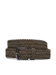 BOSS Pasek Sash 50572898 Khaki. Brązowe paski damskie Boss, bez wzorów, ze skóry. Za 679.99 zł.