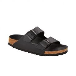 Klapki męskie Birkenstock Arizona BS. Czarne klapki męskie Birkenstock, z materiału. Za 439.00 zł.