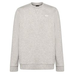 Bluza Oakley Relax Crew 2.0. Szare bluzy męskie Oakley, m, bez wzorów, z bawełny, bez kaptura. Za 241.90 zł.