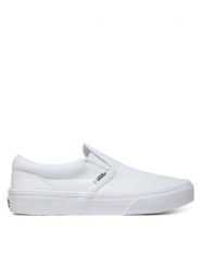 Vans Tenisówki Classic Slip On VN000D35W001 Biały. Białe trampki i tenisówki dziewczęce Vans, bez wzorów, z materiału, bez zapięcia. Za 169.99 zł.