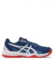Asics Buty do tenisa Court Slide 3 1041A335 Granatowy. Niebieskie buty sportowe męskie Asics, ze skóry, bez zapięcia, tenisowe. Za 209.99 zł.