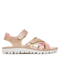 Sandały Primigi. Czerwone sandały dziewczęce Primigi, bez zapięcia. Za 299.99 zł.