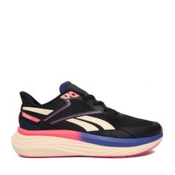 Buty do biegania Reebok. Czarne obuwie sportowe damskie Reebok, bez wzorów, do biegania. Za 249.99 zł.