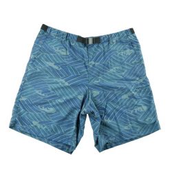 Second life - Spodenki męskie Patagonia - Jak nowy. Niebieskie krótkie spodenki sportowe męskie Patagonia, l, bez wzorów, z materiału. Za 170.36 zł.