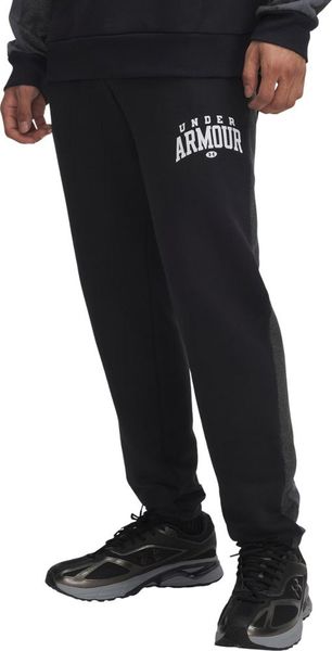 Under Armour Spodnie męskie Rival Flc CB czarne 6003954 001 XL. Czarne spodnie sportowe męskie Under Armour, m, bez wzorów. Za 235.48 zł.