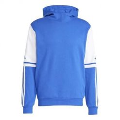 Bluza męska adidas Squadra 25 Sweat Hoody. Białe bluzy męskie Adidas, l, bez wzorów, z materiału, z kapturem. Za 168.00 zł.