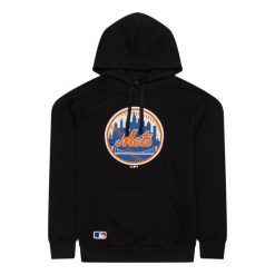 Bluza z kapturem New York Mets Nos MLB Regular. Czarne bluzy męskie New Era, m, bez wzorów, z kapturem. Za 293.50 zł.