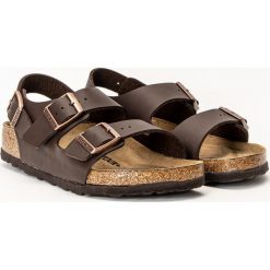 Sandały Unisex Birkenstock Milano BF (34701). Brązowe buty sportowe męskie Birkenstock, z materiału, bez zapięcia. Za 329.00 zł.