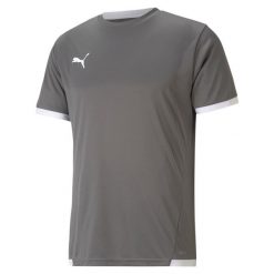 Koszulka Puma TeamLiga. Białe koszulki sportowe męskie Puma, l, bez wzorów, bez kołnierzyka, bez ramiączek, do piłki nożnej. Za 79.00 zł.